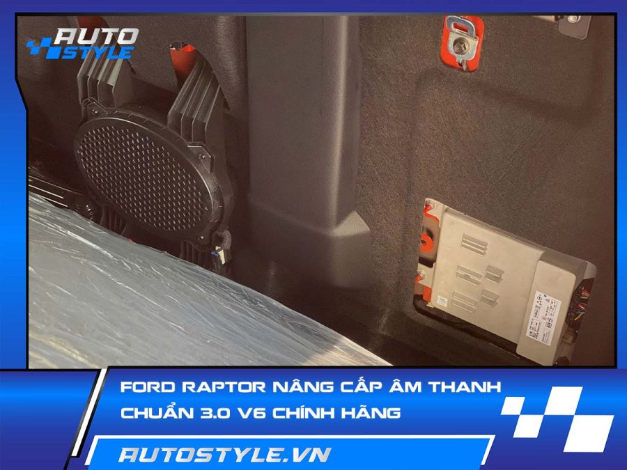 Ford Raptor Nâng Cấp Âm Thanh Chuẩn 3.0 V6 Chính Hãng