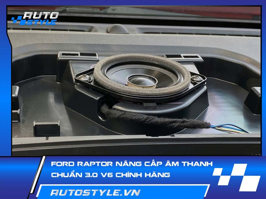 Ford Raptor Nâng Cấp Âm Thanh Chuẩn 3.0 V6 Chính Hãng