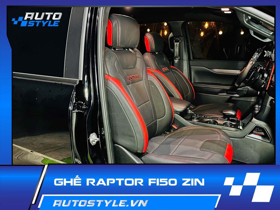Ghế Raptor F150 Zin – Độ Ghế Cao Cấp Cho Ford Raptor