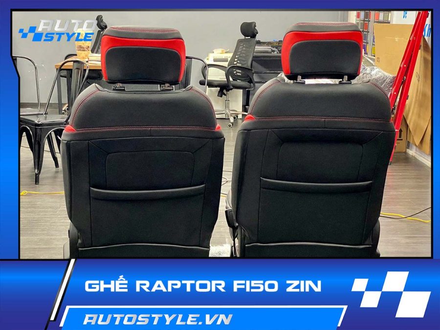 Ghế Raptor F150 Zin – Độ Ghế Cao Cấp Cho Ford Raptor
