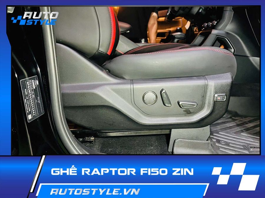Ghế Raptor F150 Zin – Độ Ghế Cao Cấp Cho Ford Raptor