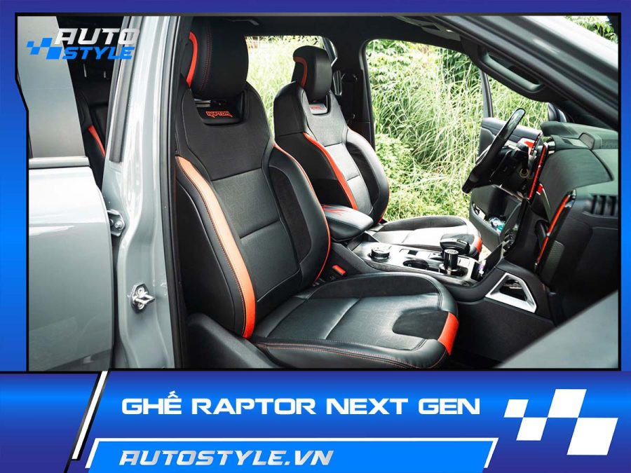 Ghế Raptor Next Gen tháo xe
