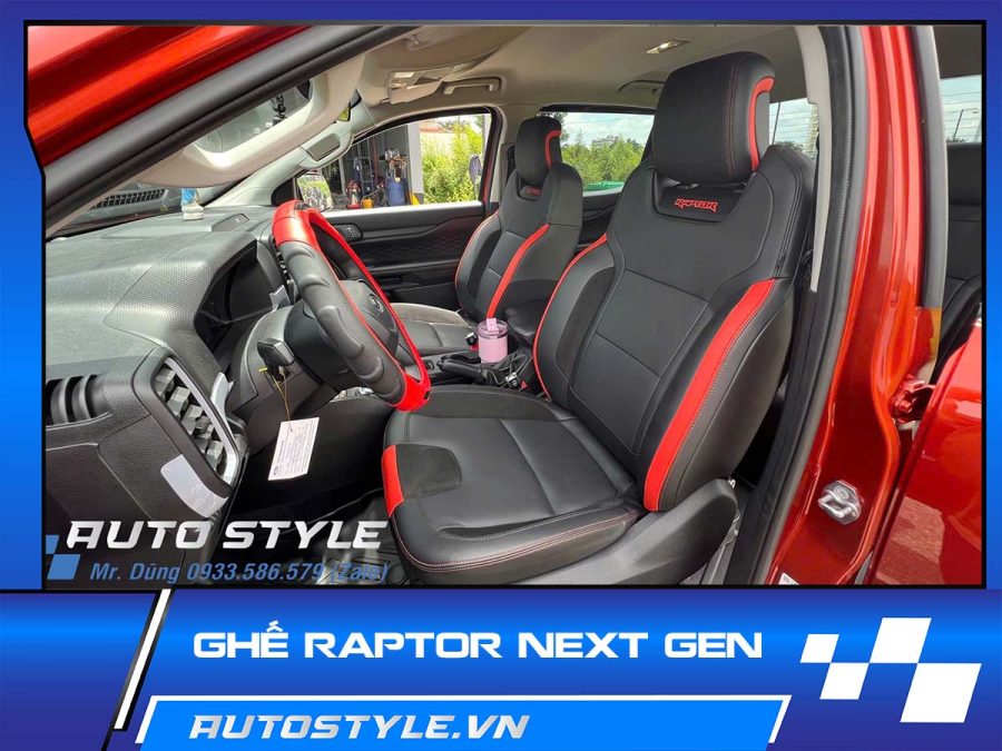 Ghế Raptor Next Gen tháo xe