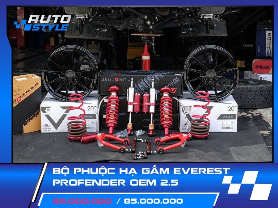 Hạ Gầm Everest Profender OEM 2.5  – Hiệu Năng & Thẩm Mỹ