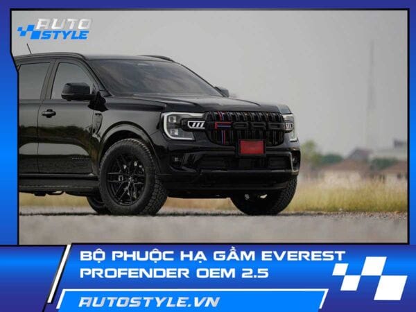Hạ Gầm Everest Profender OEM 2.5  – Hiệu Năng & Thẩm Mỹ
