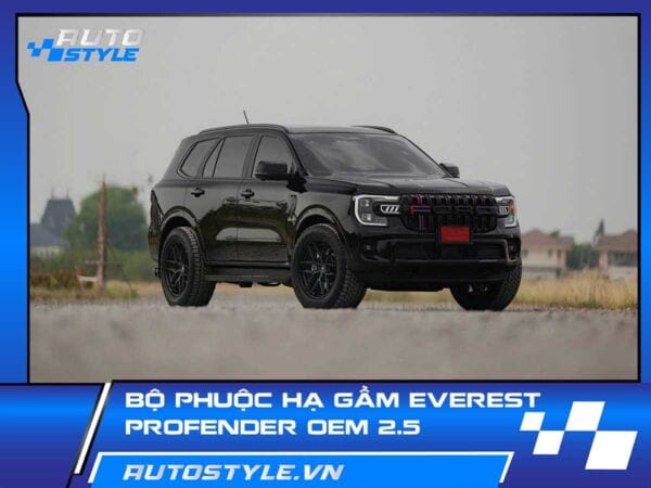 Hạ Gầm Everest Profender OEM 2.5  – Hiệu Năng & Thẩm Mỹ