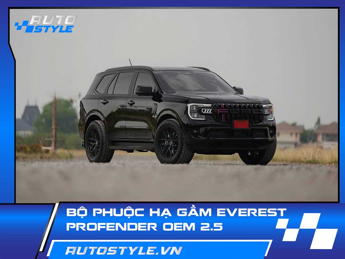 Hạ Gầm Everest Profender OEM 2.5  – Hiệu Năng & Thẩm Mỹ