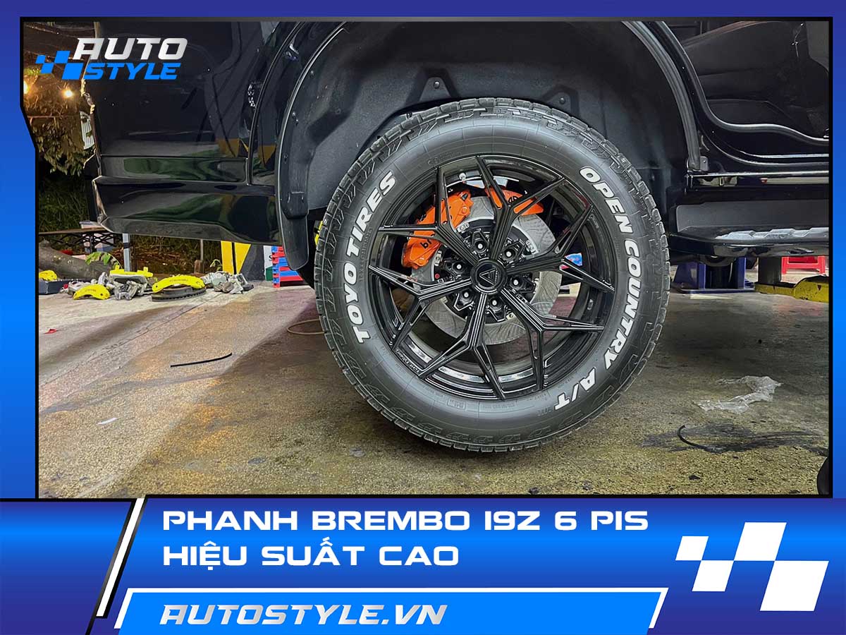Phanh Brembo 19Z Hiệu Suất Cao