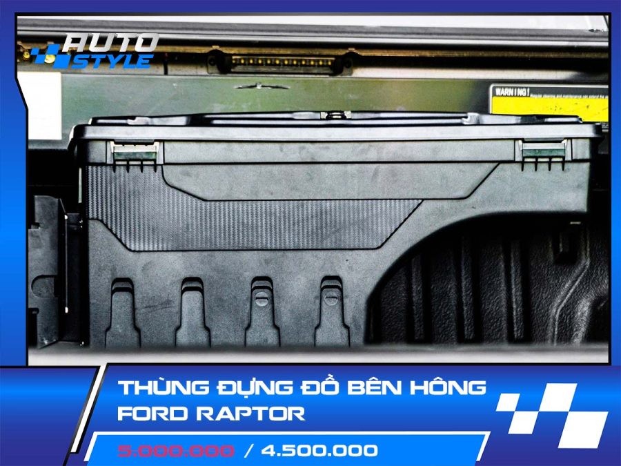 Thùng Đựng Đồ Bên Hông Cho Ford Ranger