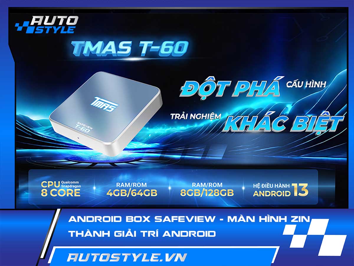 Android Box Safeview – Biến Màn Hình Zin Thành Giải Trí Android