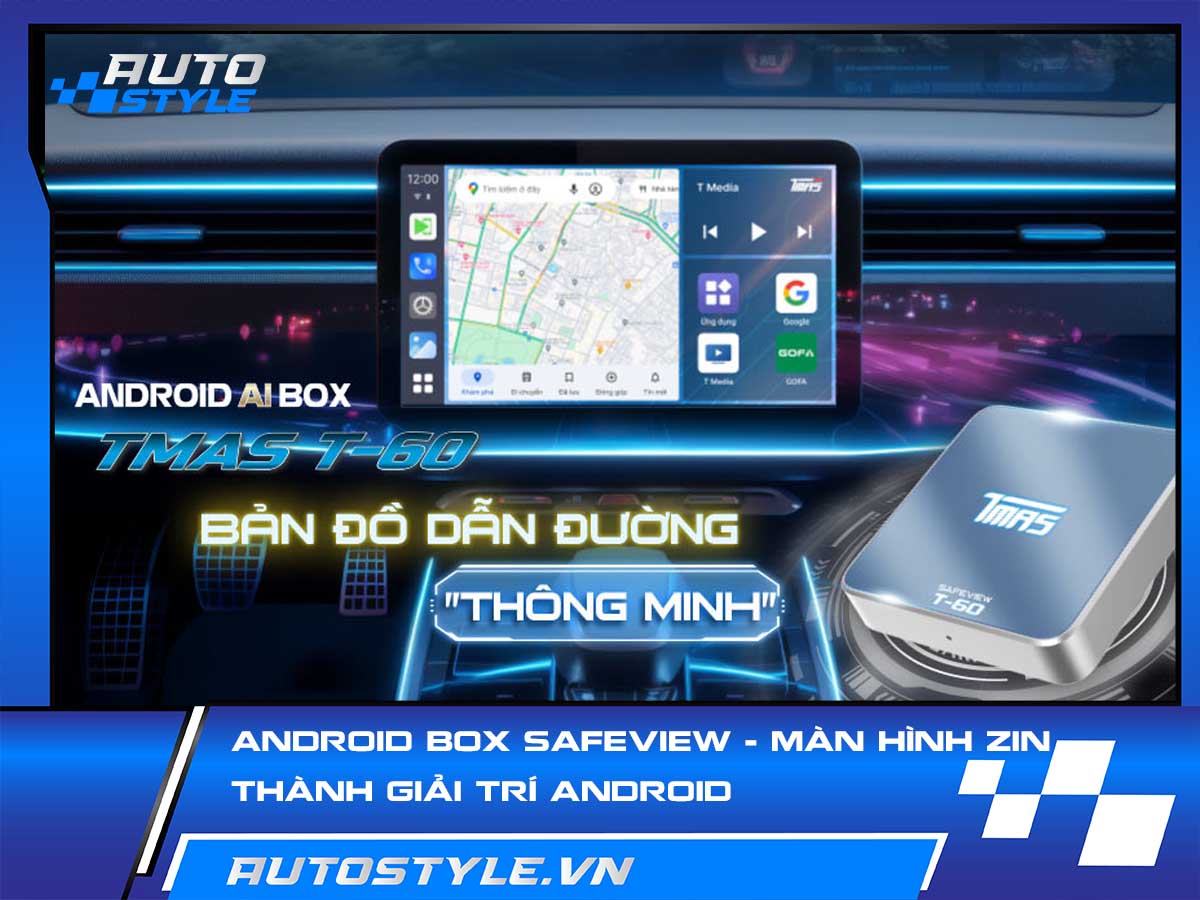 Android Box Safeview – Biến Màn Hình Zin Thành Giải Trí Android