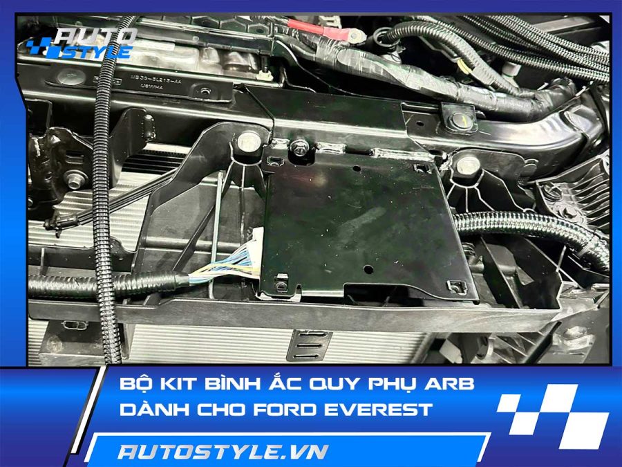 Bộ Kit Bình Ắc Quy Phụ ARB Dành Cho Ford Everest Hay Đi Camping