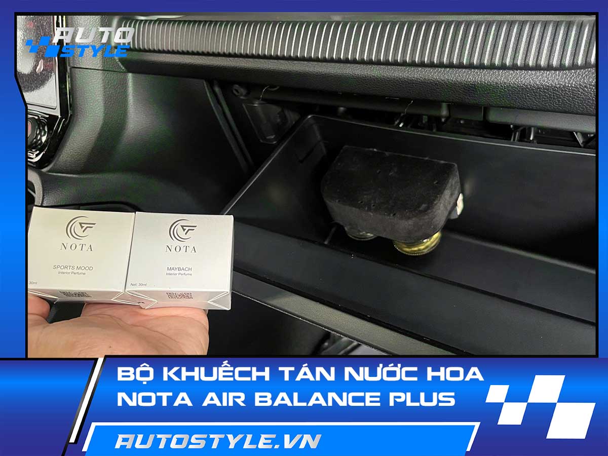 Bộ khuếch tán nước hoa Nota Air Balance Plus Dùng Cho Ô Tô