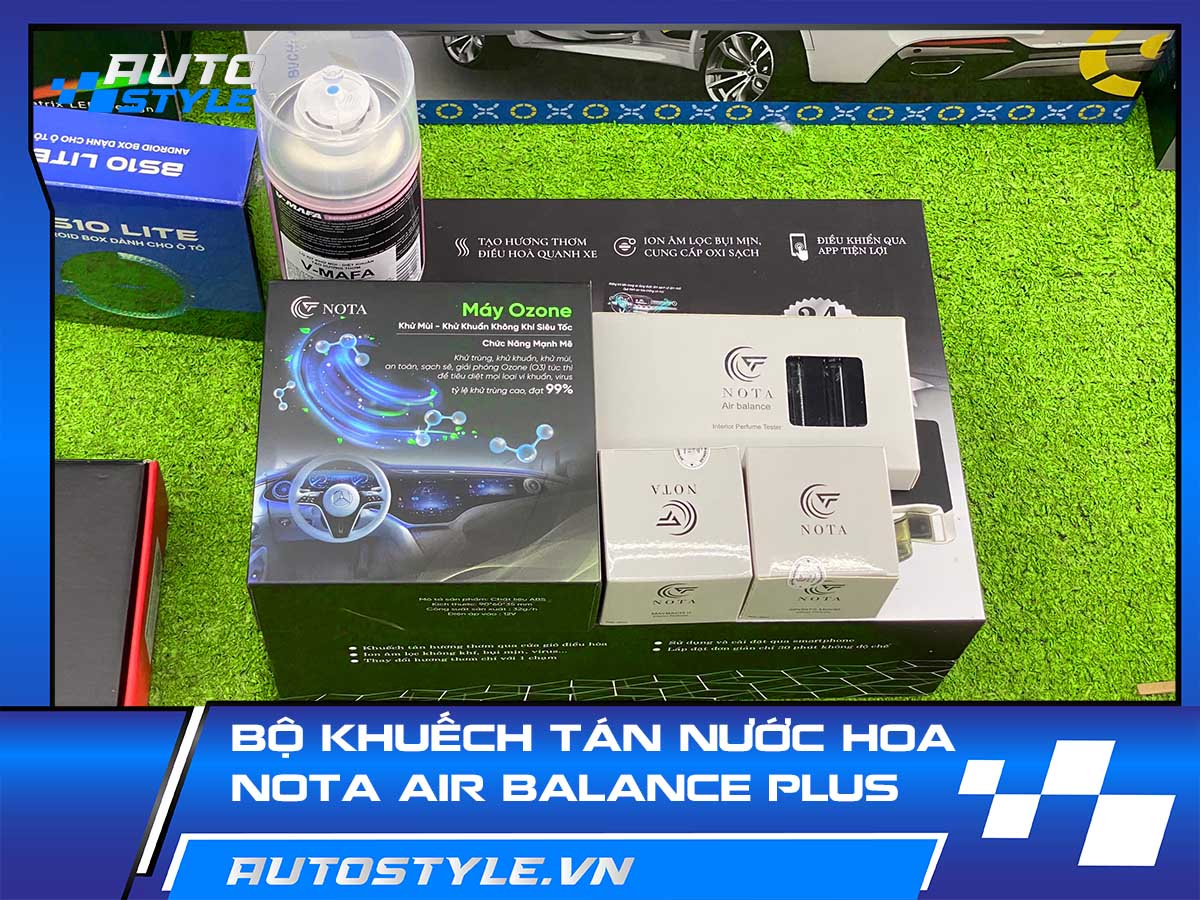 Bộ khuếch tán nước hoa Nota Air Balance Plus Dùng Cho Ô Tô