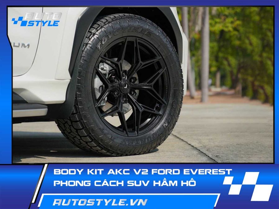 Body kit AKC V2 Everest – Nâng tầm phong cách SUV hầm hố