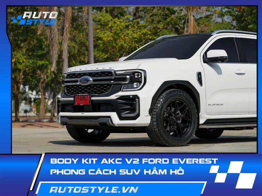 Body kit AKC V2 Everest – Nâng tầm phong cách SUV hầm hố