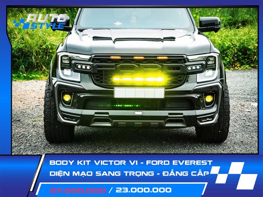 Body kit Victor V1 Everest – Diện mạo sang trọng cho SUV đẳng cấp