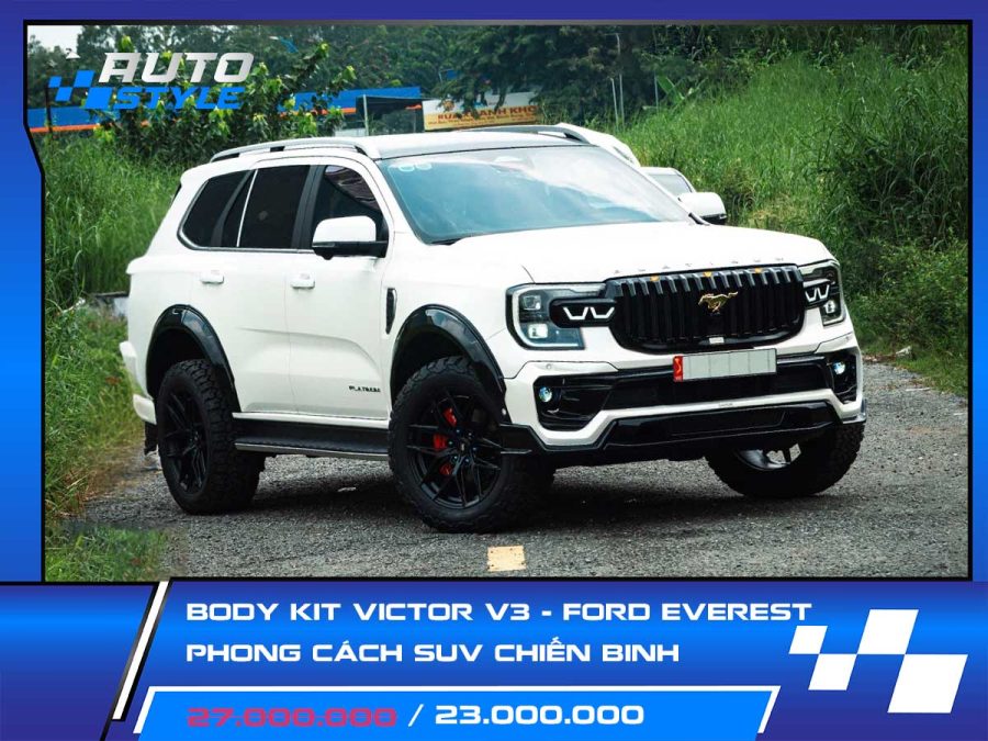 Body kit Victor V3 Everest – Phong cách SUV chiến binh đầy cuốn hút