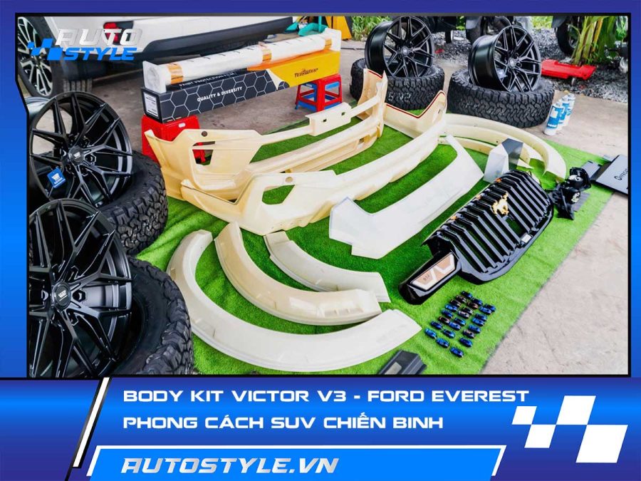Body kit Victor V3 Everest – Phong cách SUV chiến binh đầy cuốn hút