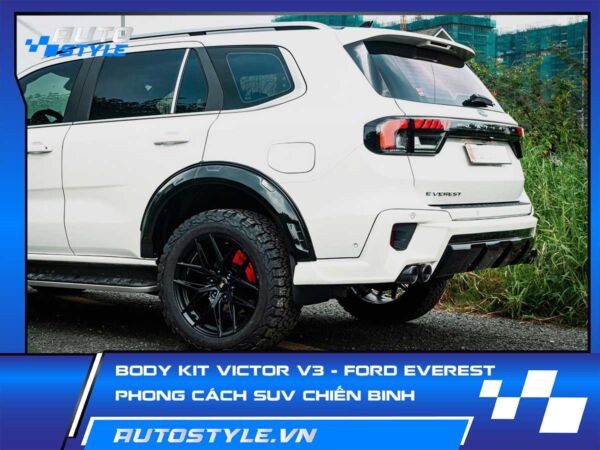 Body kit Victor V3 Everest – Phong cách SUV chiến binh đầy cuốn hút