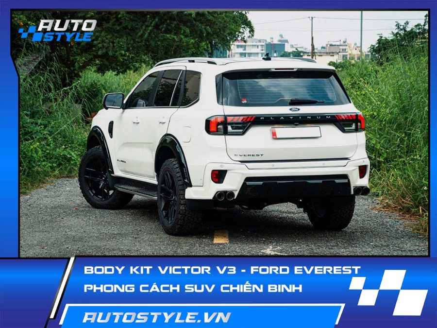 Body kit Victor V3 Everest – Phong cách SUV chiến binh đầy cuốn hút