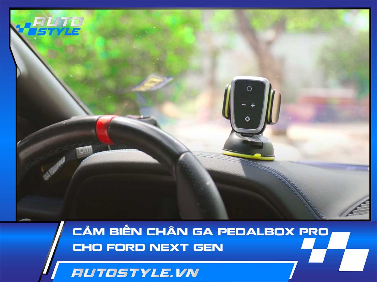 Cảm Biến Chân Ga PedalBox Pro – Nâng Cấp Không Dây Cho Ford Next Gen