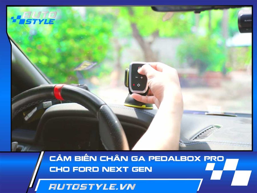 Cảm Biến Chân Ga PedalBox Pro – Nâng Cấp Không Dây Cho Ford Next Gen