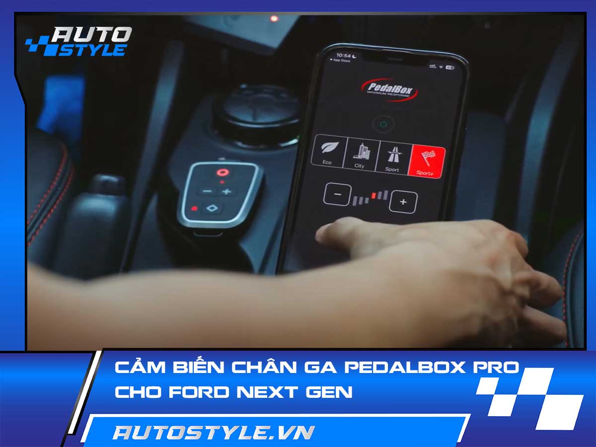 Cảm Biến Chân Ga PedalBox Pro – Nâng Cấp Không Dây Cho Ford Next Gen