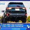 Cụm đèn hậu Everest Full LED kiểu Porsche
