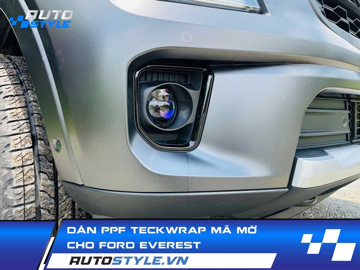 Dán PPF TeckWrap Mã Mờ Cho Ford Everest