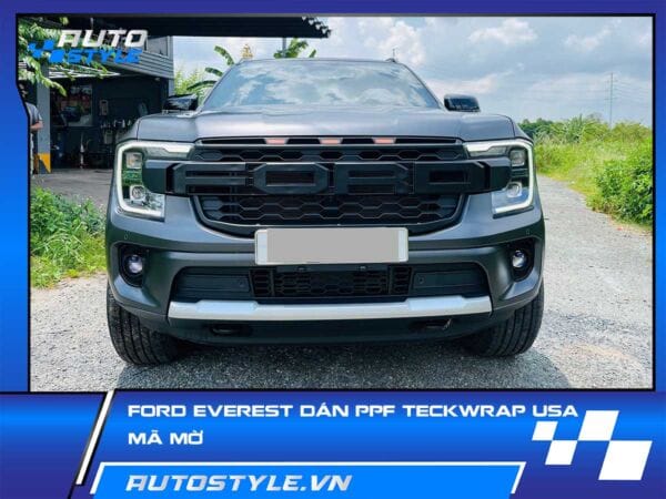 Dán PPF TeckWrap X75 Mờ 7.5 Mil Cho Ford Everest