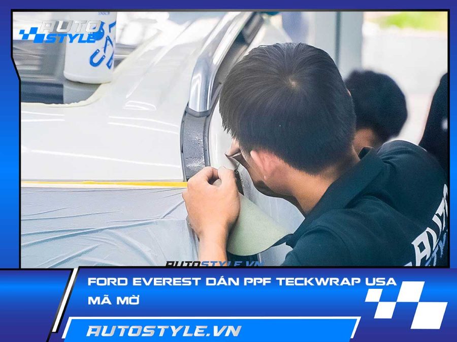 Dán PPF TeckWrap Mã Mờ Cho Ford Everest