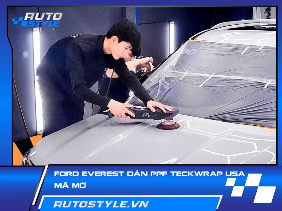 Dán PPF TeckWrap Mã Mờ Cho Ford Everest