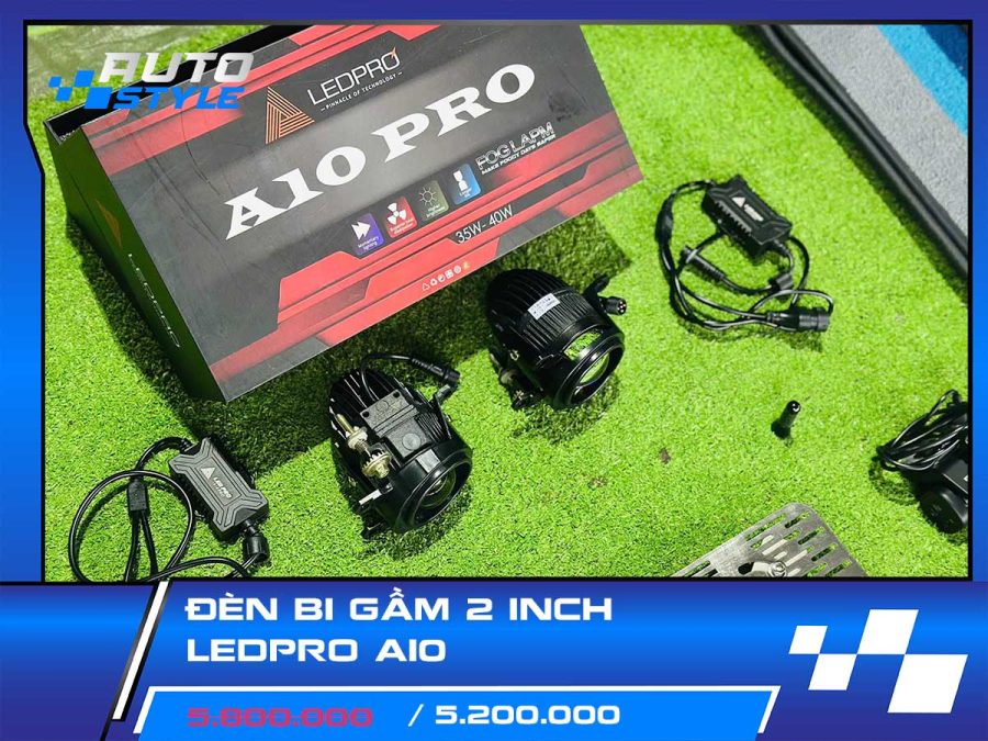 Đèn Bi Gầm 2 Inch LedPro A10 – Nâng Cấp Ánh Sáng Gầm Xe Everest