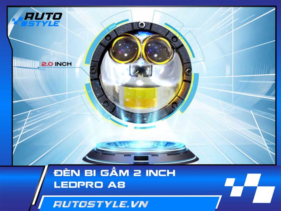 Đèn Bi Gầm 2 Inch LedPro A8 – Nâng Tầm Ánh Sáng Gầm Xe Everest