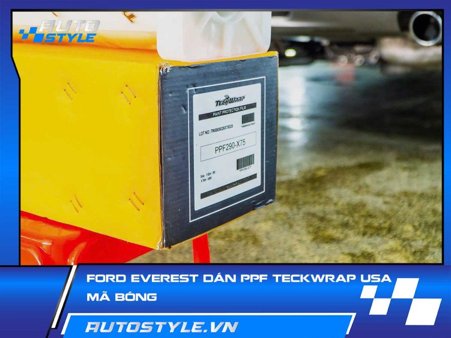 Ford Everest Dán PPF Teckwrap USA Mã Bóng