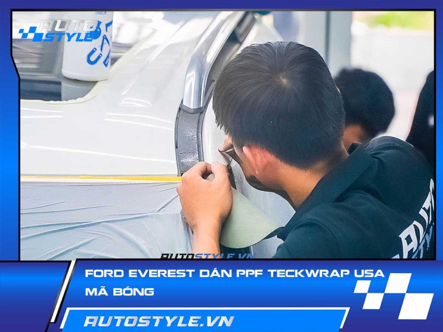 Ford Everest Dán PPF Teckwrap USA Mã Bóng
