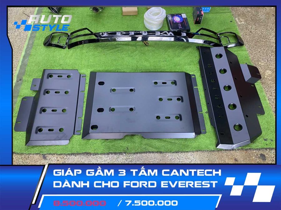 Giáp Gầm 3 Tấm Cantech Dành Cho Ford Everest