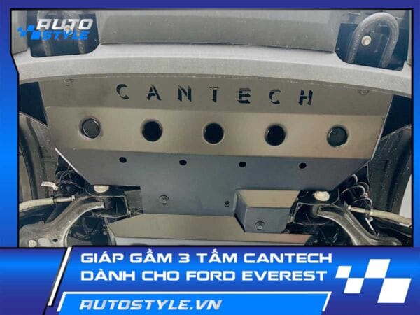 Giáp Gầm 3 Tấm Cantech Dành Cho Ford Everest
