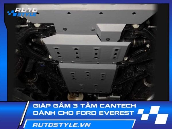 Giáp Gầm 3 Tấm Cantech Dành Cho Ford Everest