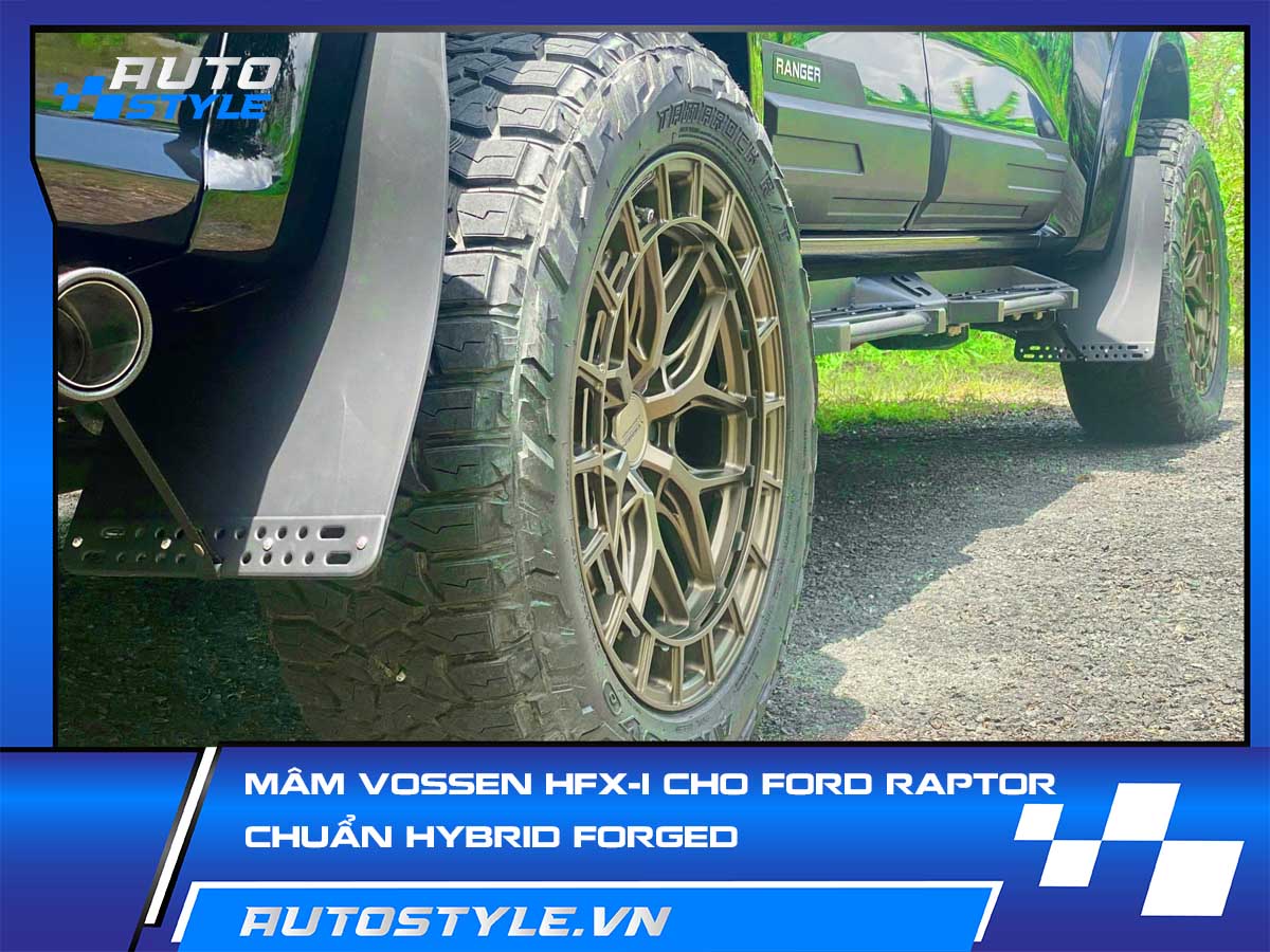 Mâm Vossen HFX-1 Cho Ford Raptor – Chuẩn Hybrid Forged