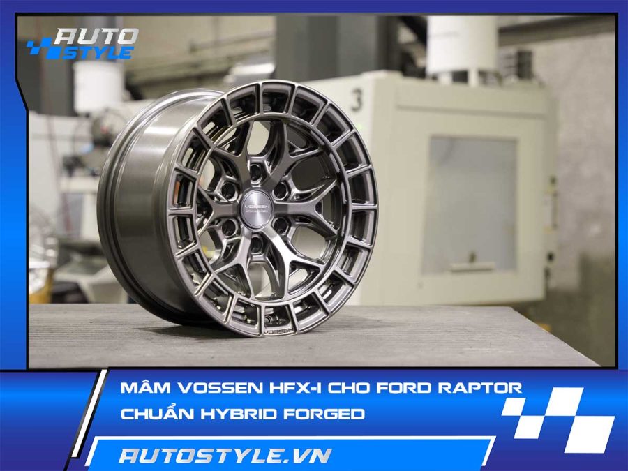 Mâm Vossen HFX-1 Cho Ford Raptor – Chuẩn Hybrid Forged