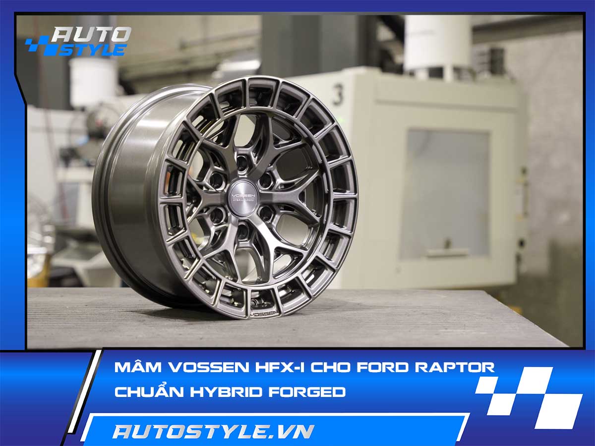 Mâm Vossen HFX-1 Cho Ford Raptor – Chuẩn Hybrid Forged