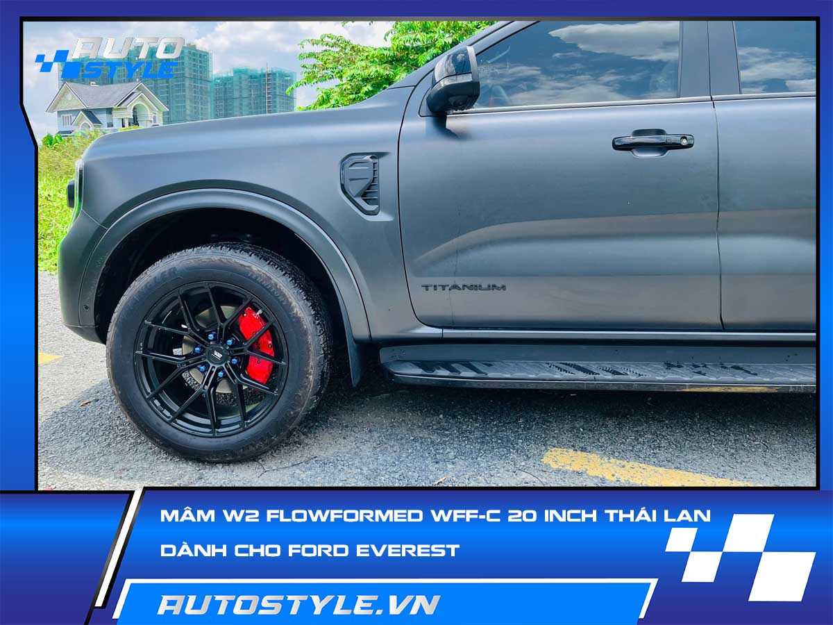 Mâm W2 FlowFormed WFF-C 20 Inch Thái Lan Dành Cho Ford Everest