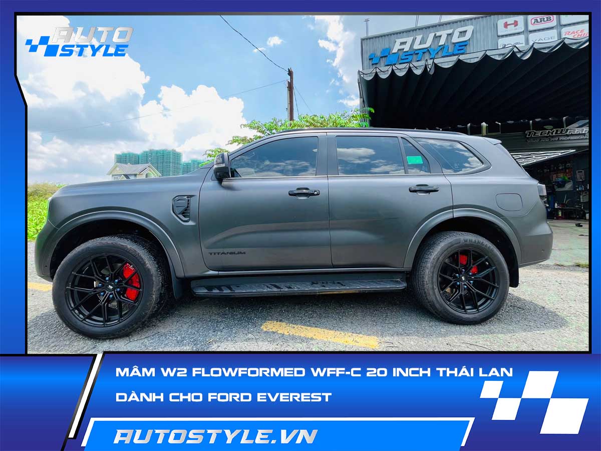 Mâm W2 FlowFormed WFF-C 20 Inch Thái Lan Dành Cho Ford Everest