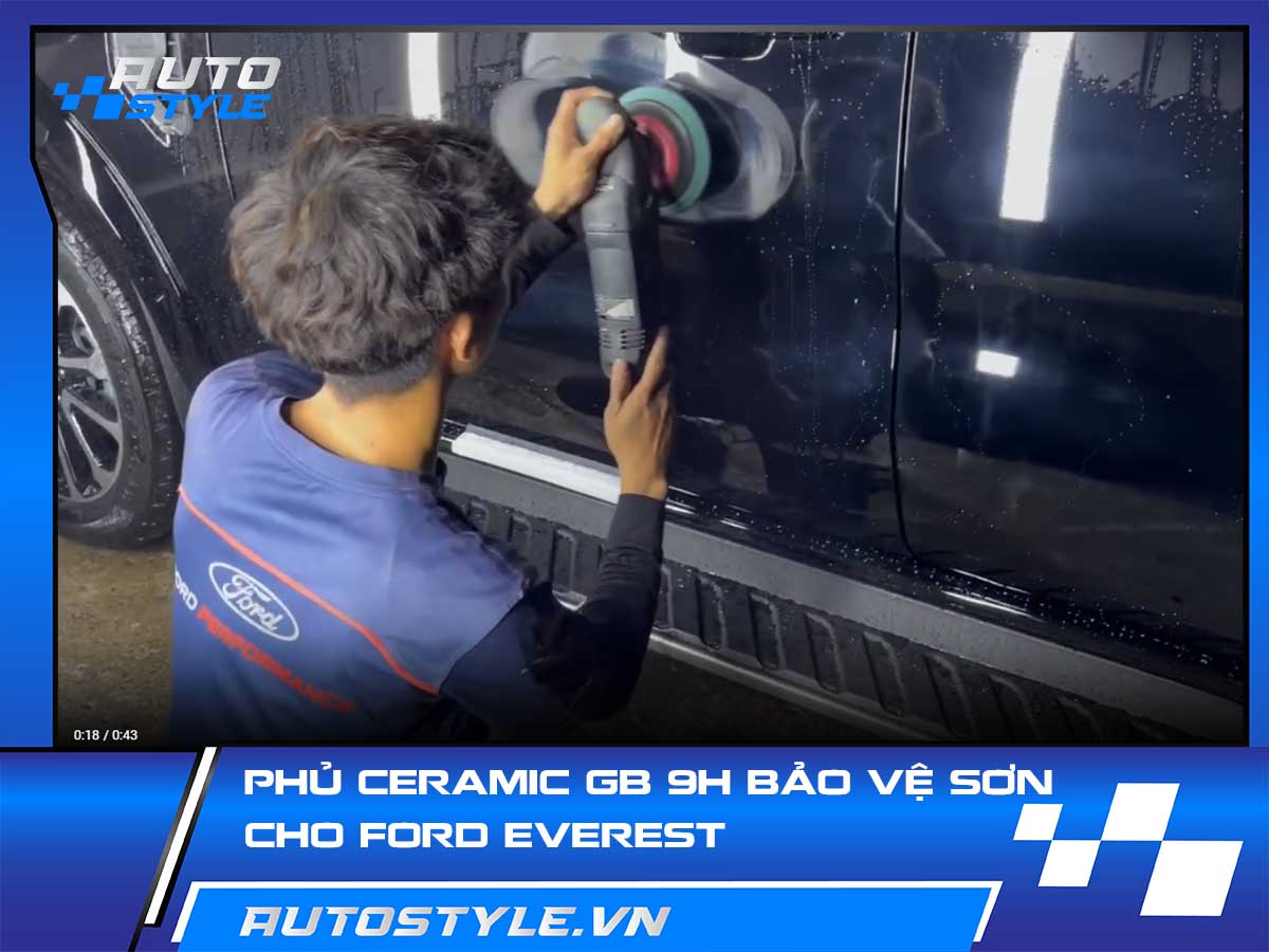 Phủ Ceramic GB 9H Cho Ford Everest