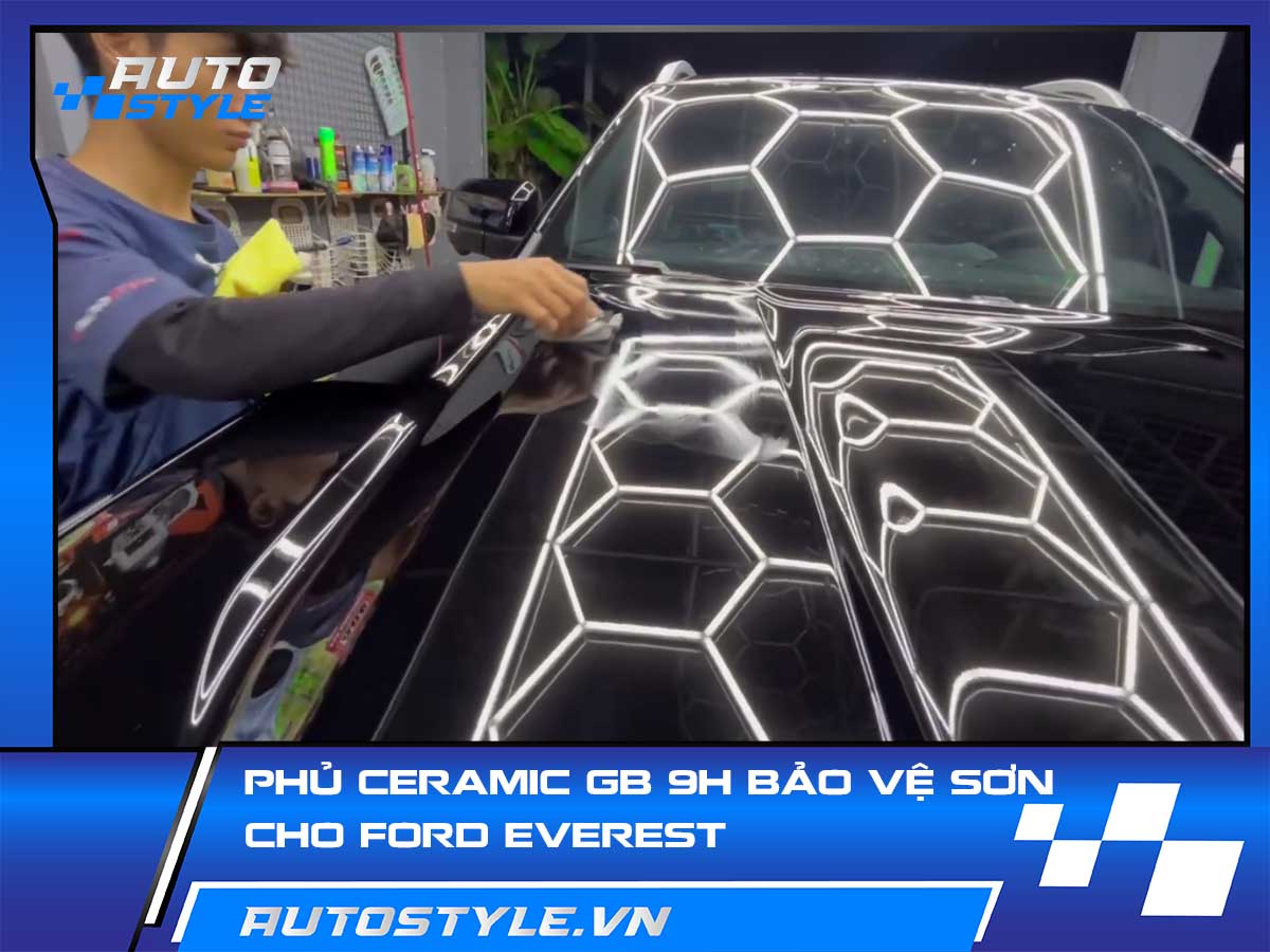 Phủ Ceramic GB 9H Cho Ford Everest