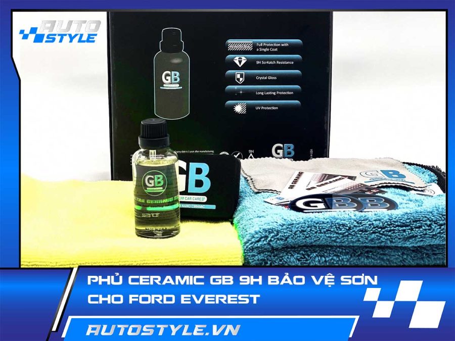 Phủ Ceramic GB 9H Cho Ford Everest