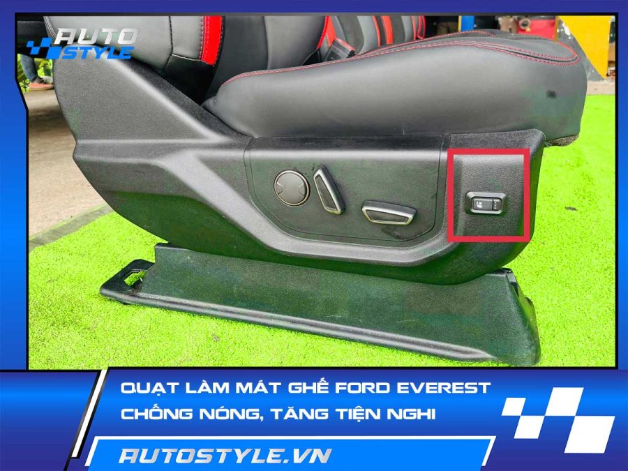 Quạt Làm Mát Ghế Ford Everest – Giải Pháp Chống Nóng, Tăng Tiện Nghi