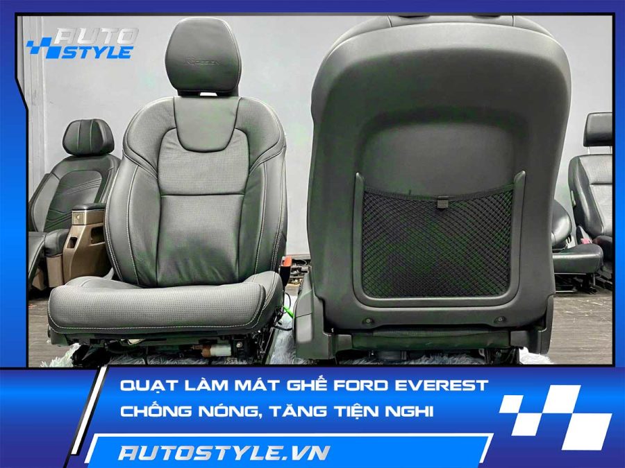 Quạt Làm Mát Ghế Ford Everest – Giải Pháp Chống Nóng, Tăng Tiện Nghi